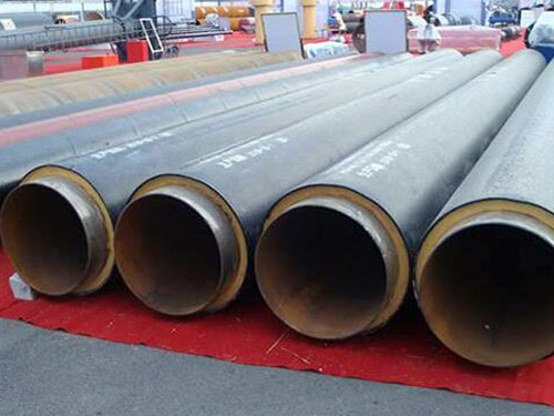 Polyurethane insulated steel pipe